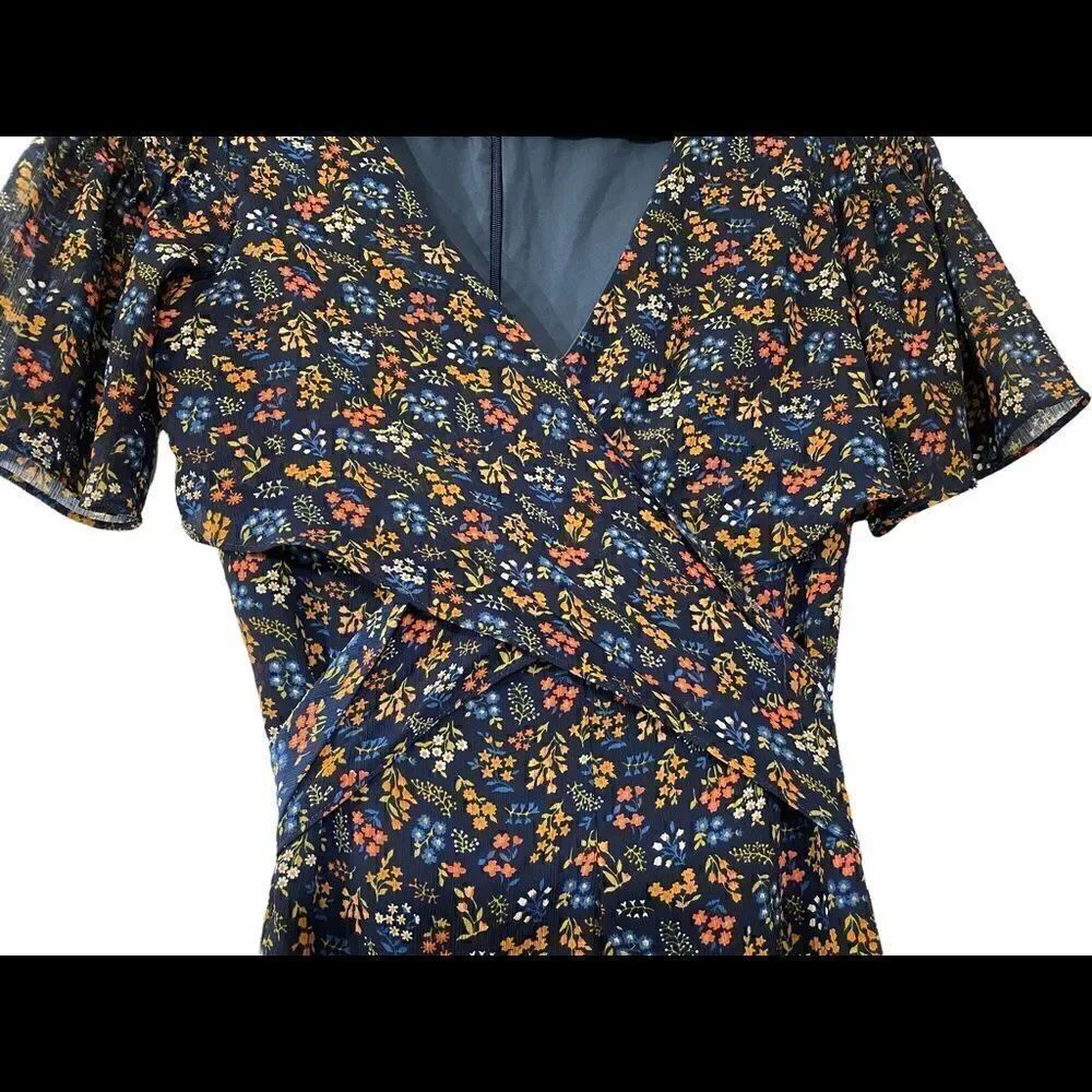 Madewell Wrap Dress, Size 00 - Picture 3 of 6